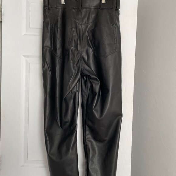 Levi's Ribcage Pleather Pants - Picture 3 of 8